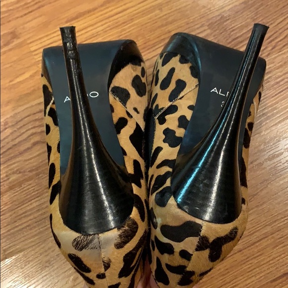 Aldo Leopard Print Booties - Picture 6 of 8